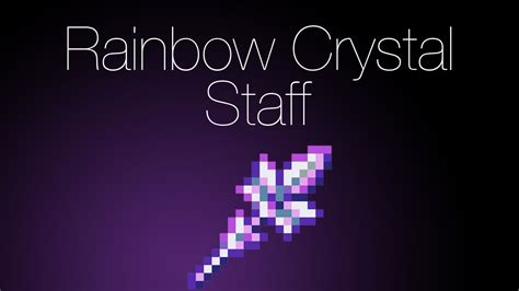 rainbow crystal staff